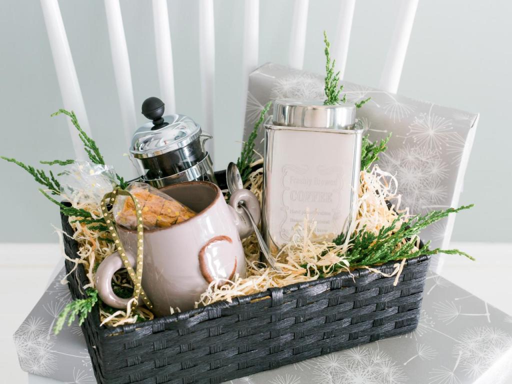 coffee christmas gift baskets